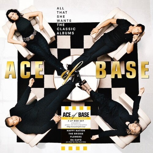 Ace of Base: All That She Wants: The Classic Albums [180-Gram Green, Red, Blue & Yellow Colored Vinyl] - VINYL LP